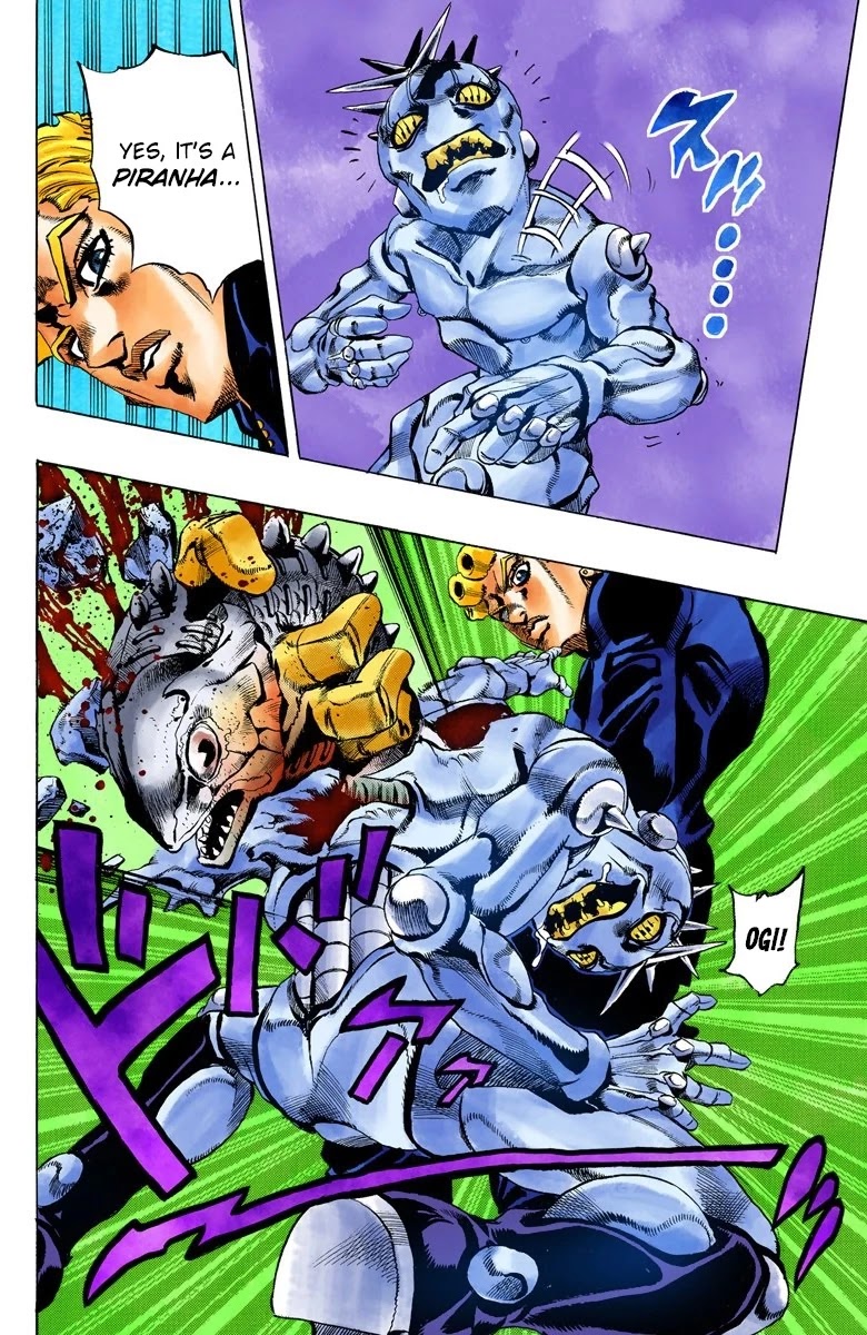 JoJo's Bizarre Adventure Part 5 - Vento Aureo (Official Colored) chapter 66 page 16