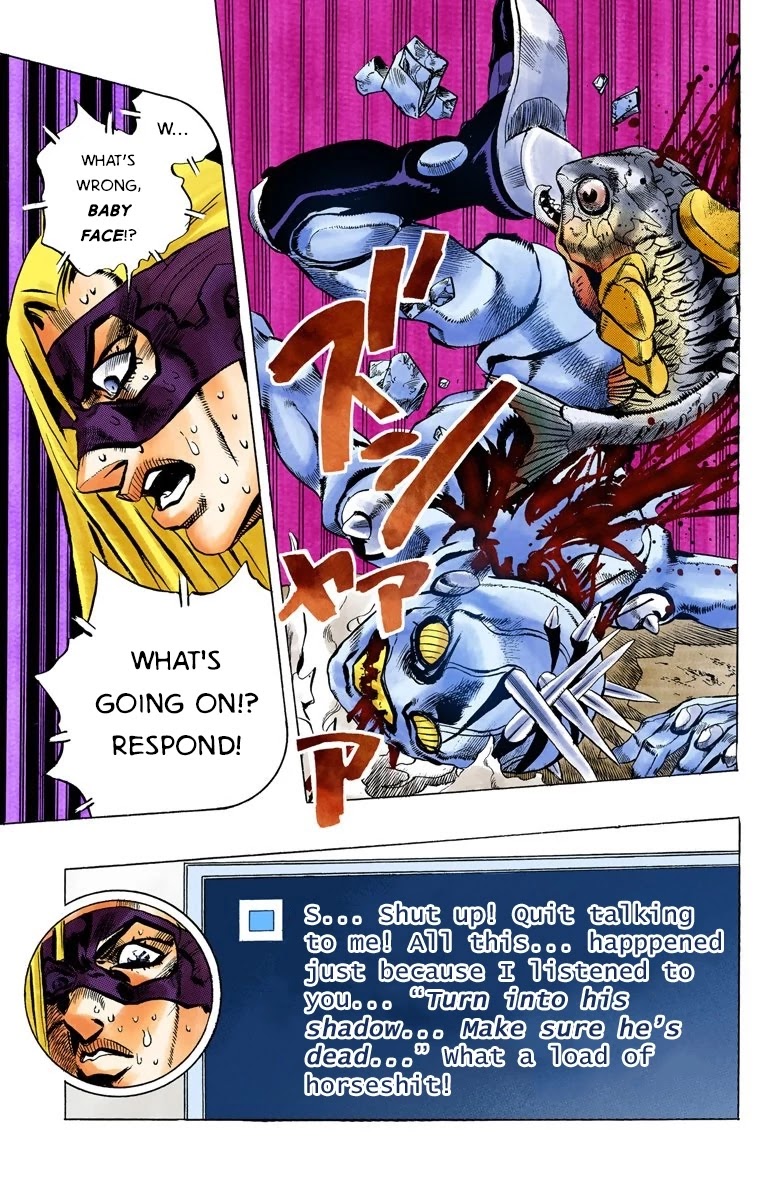 JoJo's Bizarre Adventure Part 5 - Vento Aureo (Official Colored) chapter 66 page 17