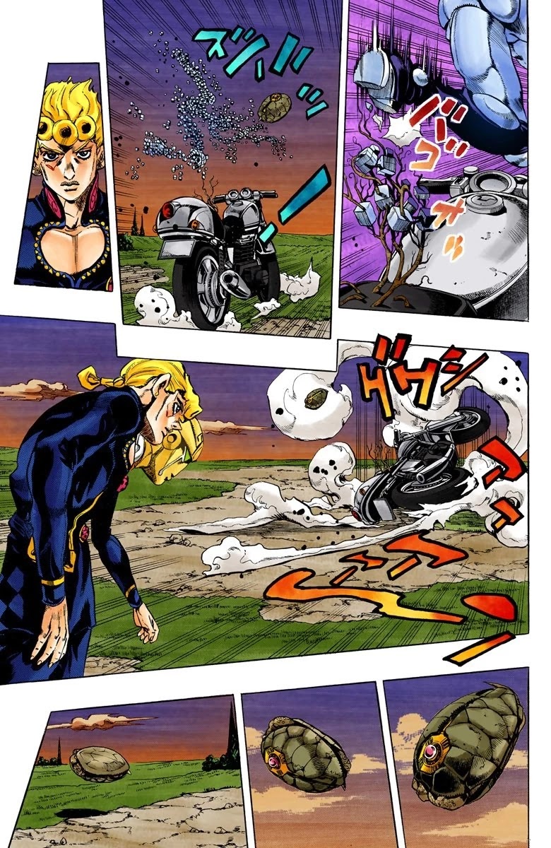 JoJo's Bizarre Adventure Part 5 - Vento Aureo (Official Colored) chapter 66 page 5