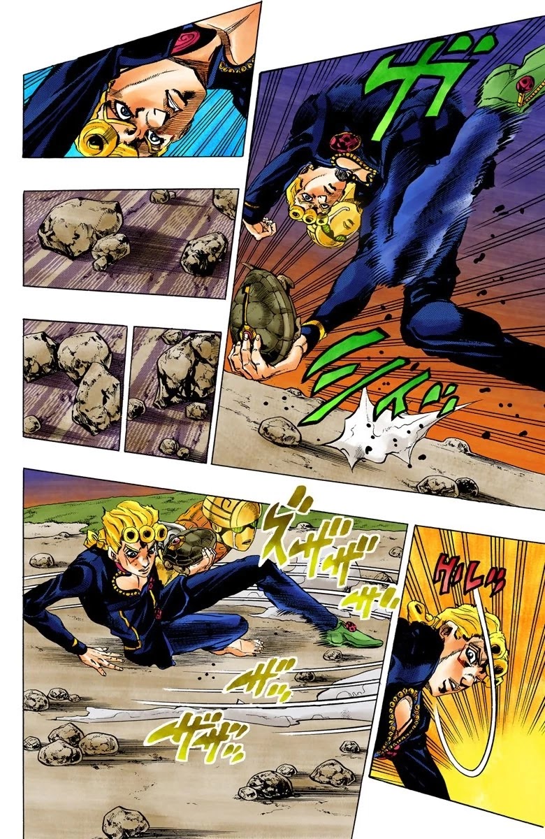 JoJo's Bizarre Adventure Part 5 - Vento Aureo (Official Colored) chapter 66 page 9