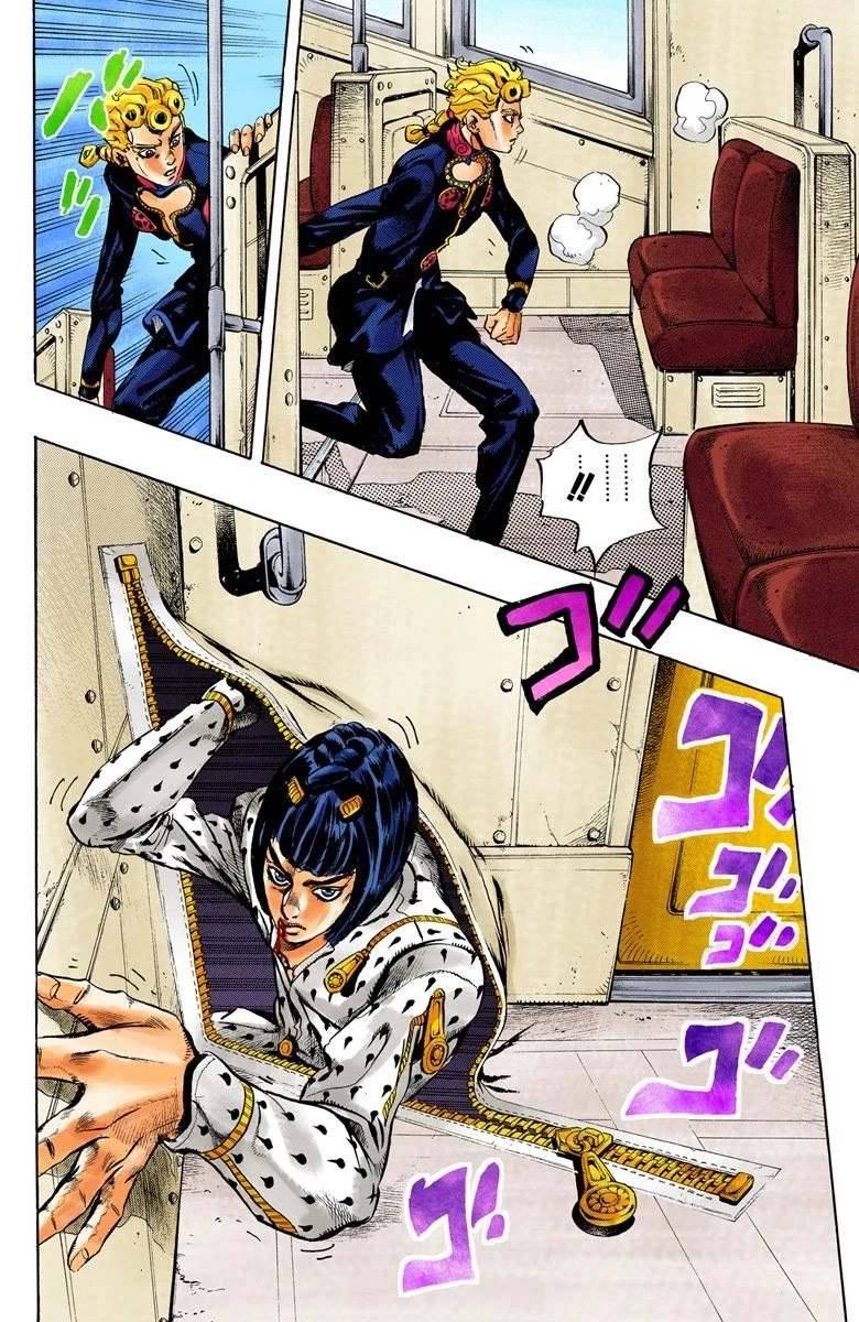 JoJo's Bizarre Adventure Part 5 - Vento Aureo (Official Colored) chapter 7 page 11