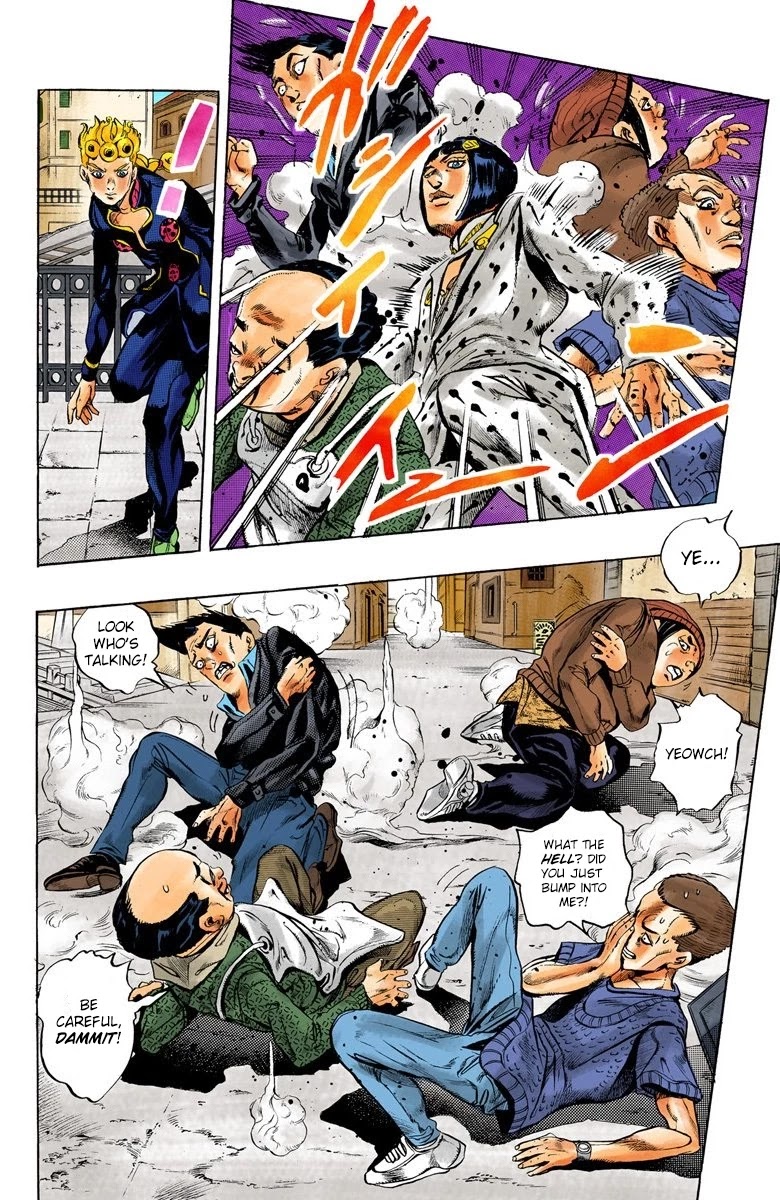 JoJo's Bizarre Adventure Part 5 - Vento Aureo (Official Colored) chapter 7 page 15