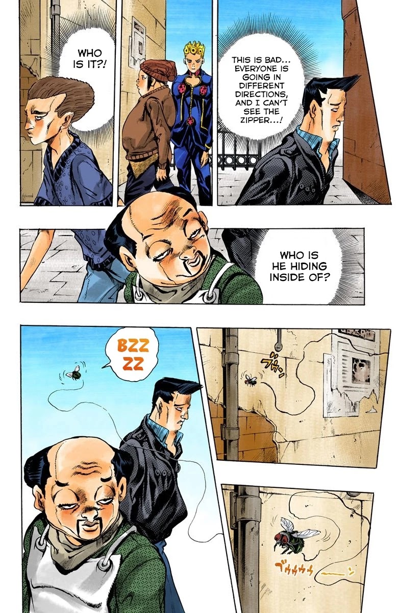 JoJo's Bizarre Adventure Part 5 - Vento Aureo (Official Colored) chapter 7 page 17