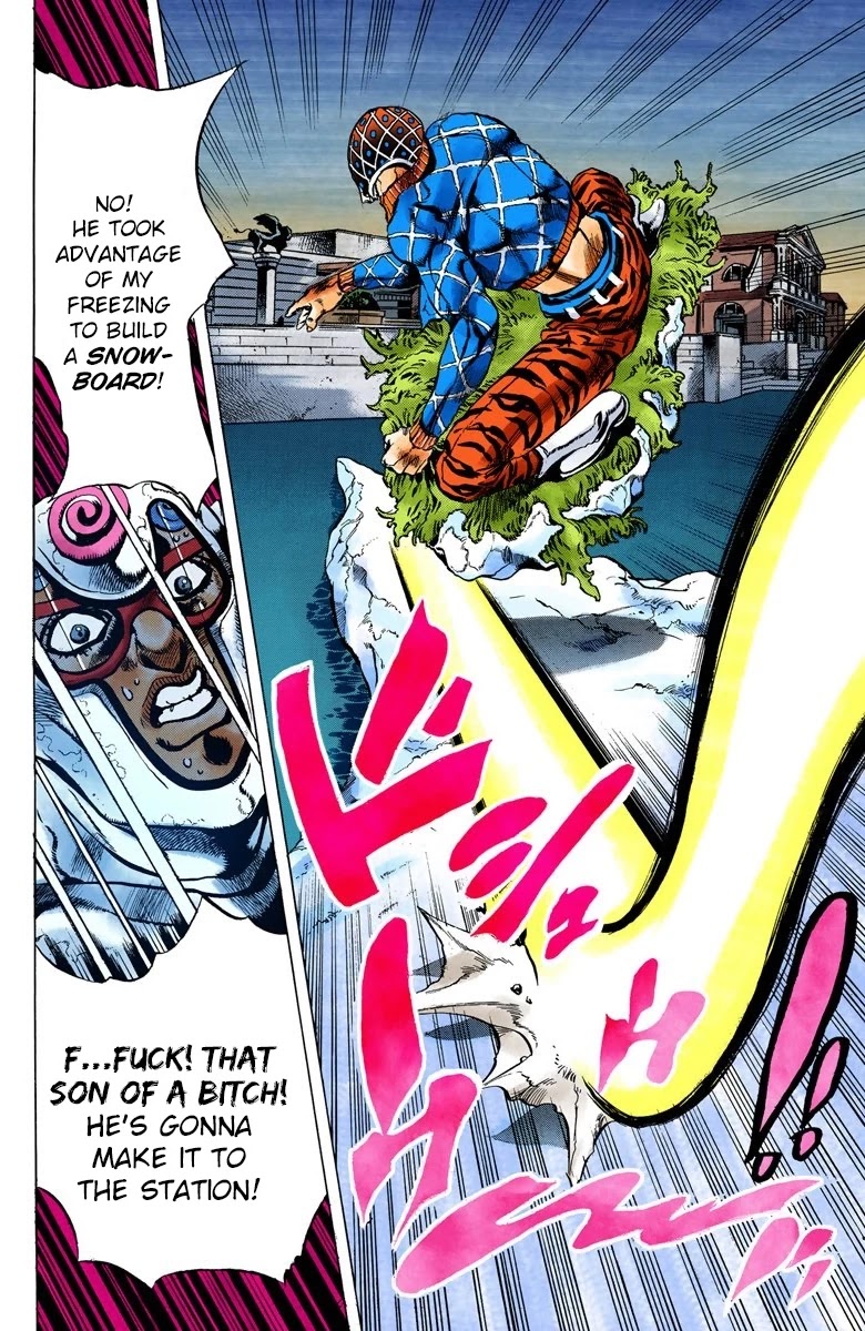 JoJo's Bizarre Adventure Part 5 - Vento Aureo (Official Colored) chapter 72 page 15