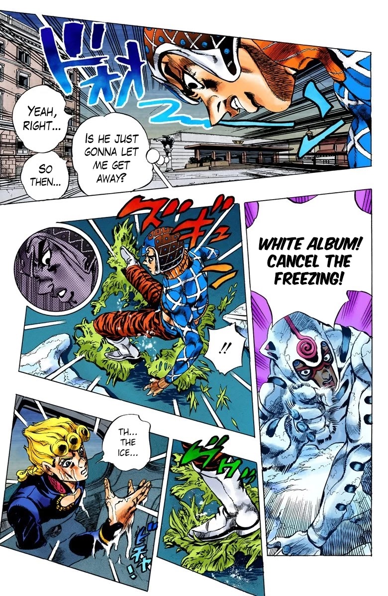 JoJo's Bizarre Adventure Part 5 - Vento Aureo (Official Colored) chapter 72 page 16