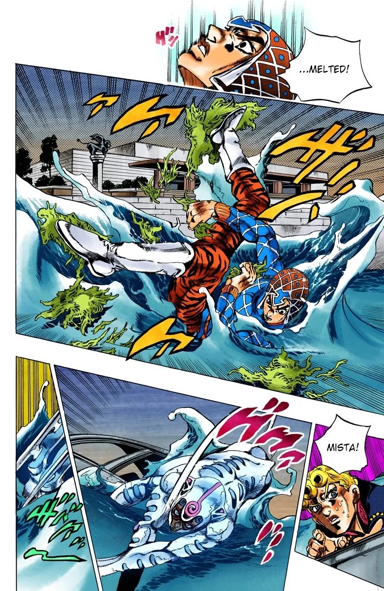 JoJo's Bizarre Adventure Part 5 - Vento Aureo (Official Colored) chapter 72 page 17