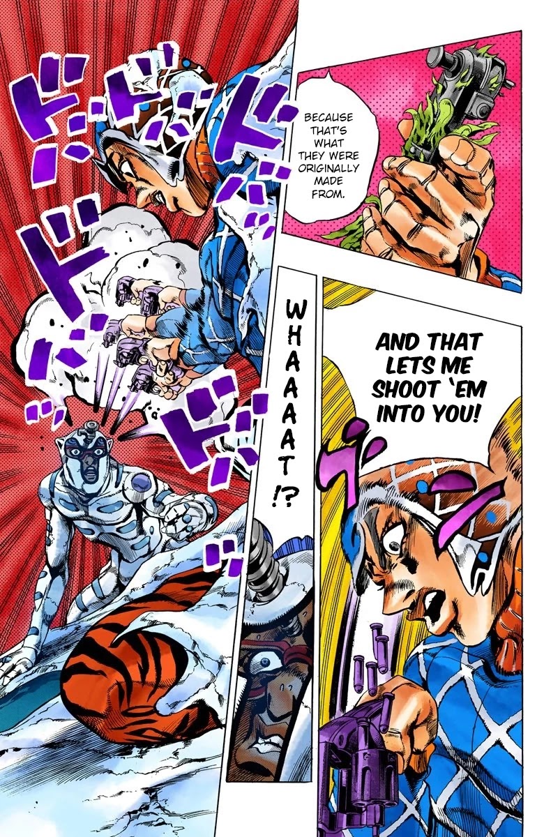 JoJo's Bizarre Adventure Part 5 - Vento Aureo (Official Colored) chapter 73 page 11