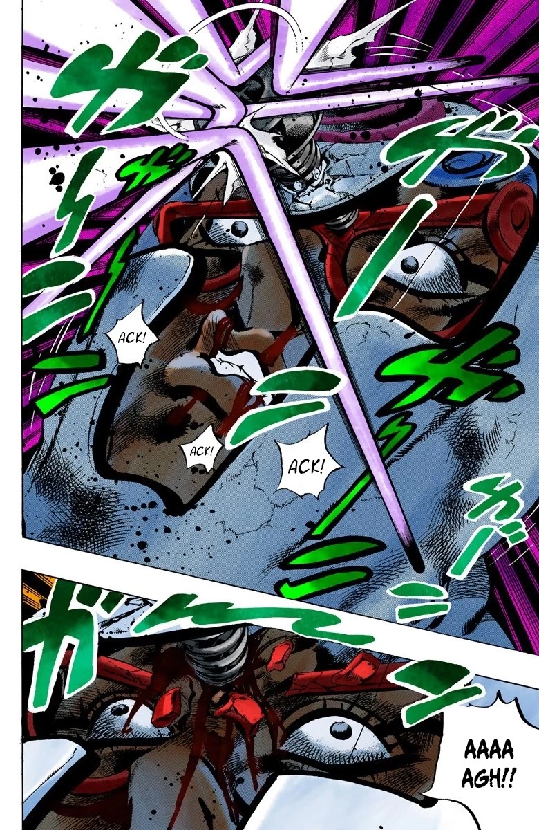 JoJo's Bizarre Adventure Part 5 - Vento Aureo (Official Colored) chapter 73 page 12