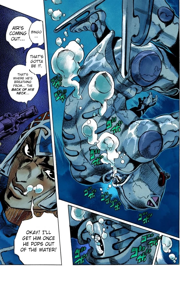 JoJo's Bizarre Adventure Part 5 - Vento Aureo (Official Colored) chapter 73 page 17