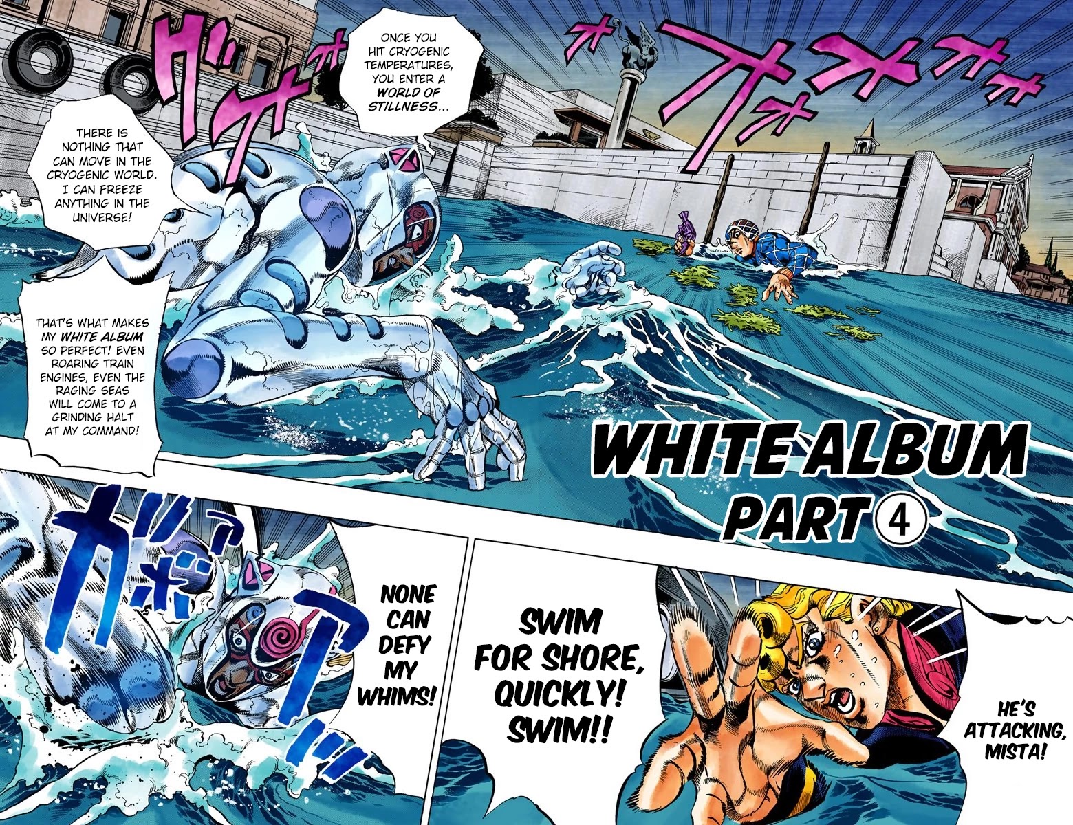 JoJo's Bizarre Adventure Part 5 - Vento Aureo (Official Colored) chapter 73 page 3