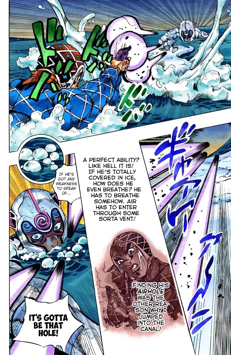 JoJo's Bizarre Adventure Part 5 - Vento Aureo (Official Colored) chapter 73 page 5