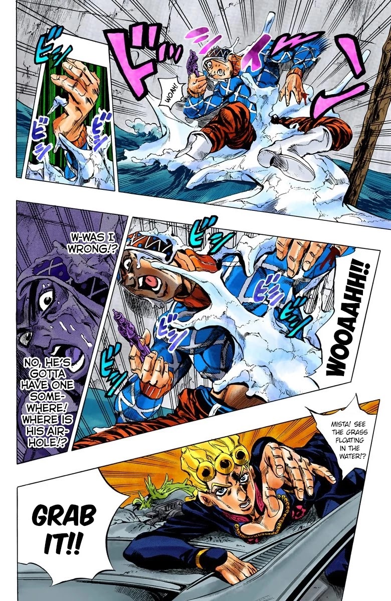 JoJo's Bizarre Adventure Part 5 - Vento Aureo (Official Colored) chapter 73 page 7