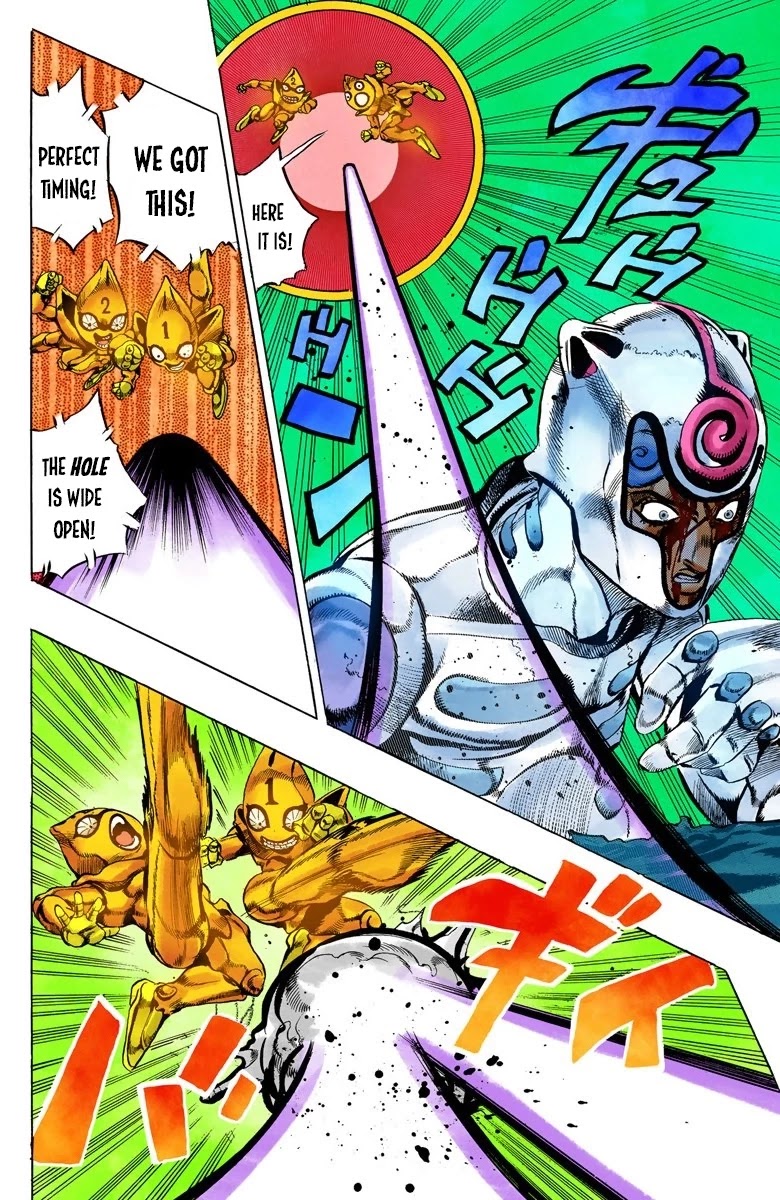 JoJo's Bizarre Adventure Part 5 - Vento Aureo (Official Colored) chapter 74 page 10