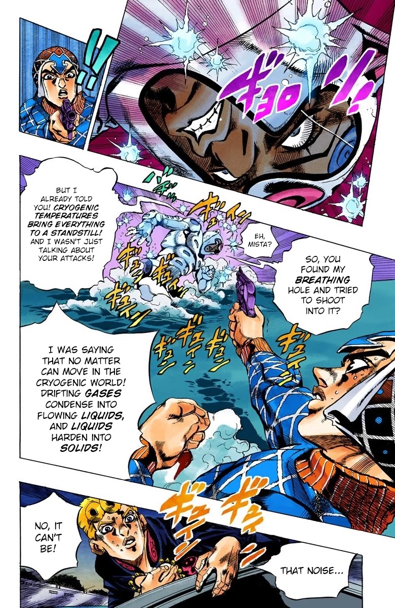 JoJo's Bizarre Adventure Part 5 - Vento Aureo (Official Colored) chapter 74 page 13