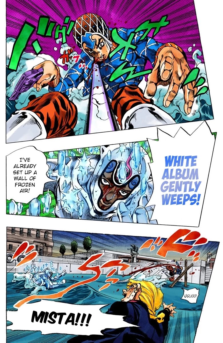 JoJo's Bizarre Adventure Part 5 - Vento Aureo (Official Colored) chapter 74 page 15