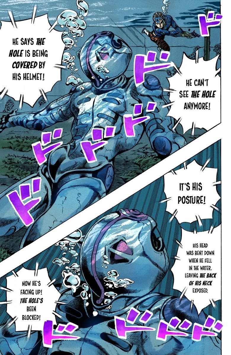 JoJo's Bizarre Adventure Part 5 - Vento Aureo (Official Colored) chapter 74 page 6