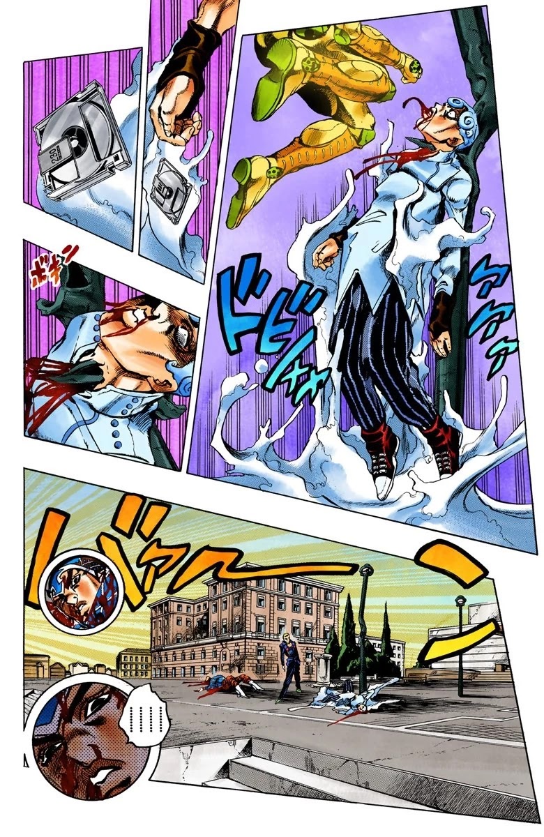 JoJo's Bizarre Adventure Part 5 - Vento Aureo (Official Colored) chapter 76 page 13