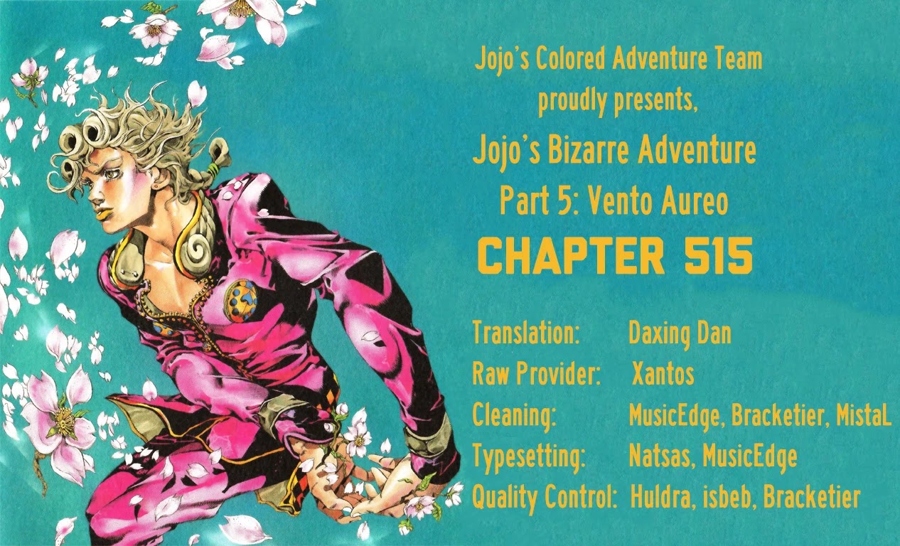 JoJo's Bizarre Adventure Part 5 - Vento Aureo (Official Colored) chapter 76 page 17