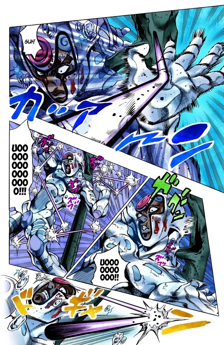 JoJo's Bizarre Adventure Part 5 - Vento Aureo (Official Colored) chapter 76 page 4