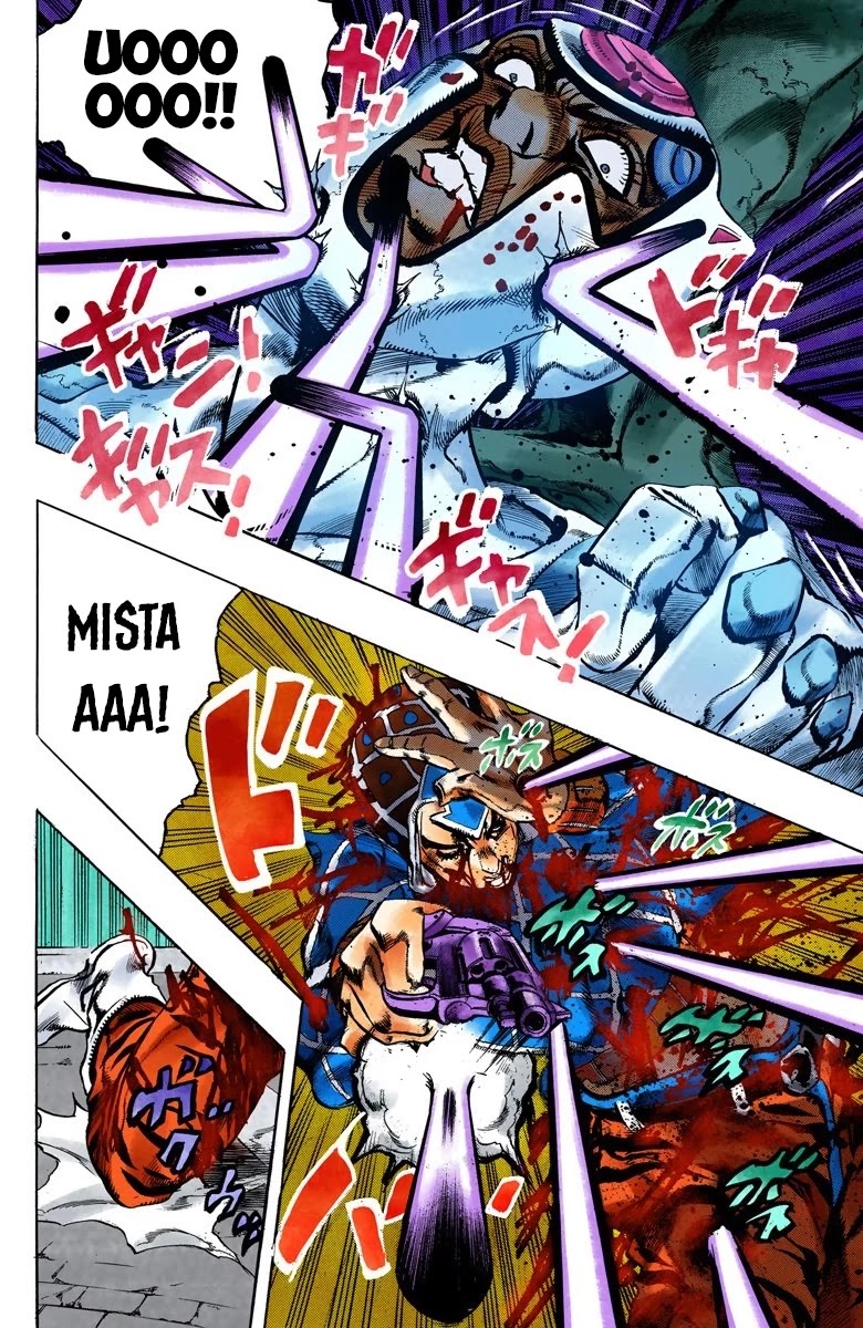 JoJo's Bizarre Adventure Part 5 - Vento Aureo (Official Colored) chapter 76 page 7