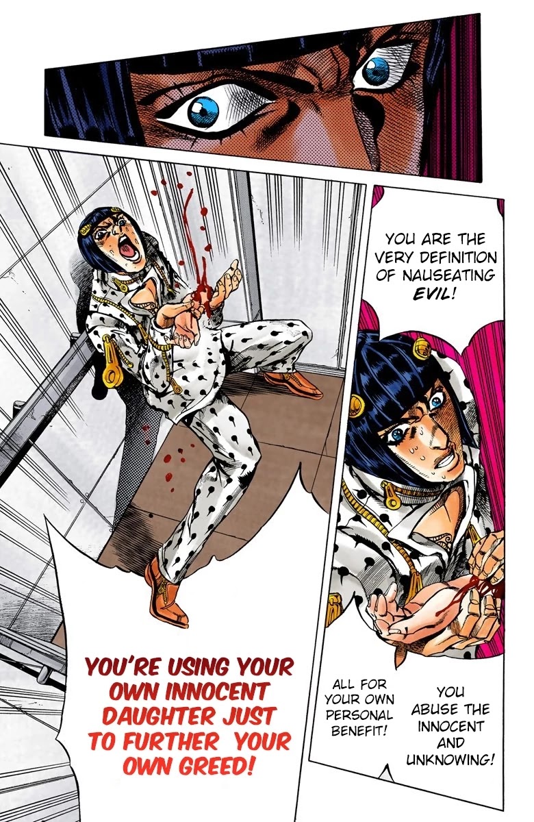 JoJo's Bizarre Adventure Part 5 - Vento Aureo (Official Colored) chapter 78 page 18