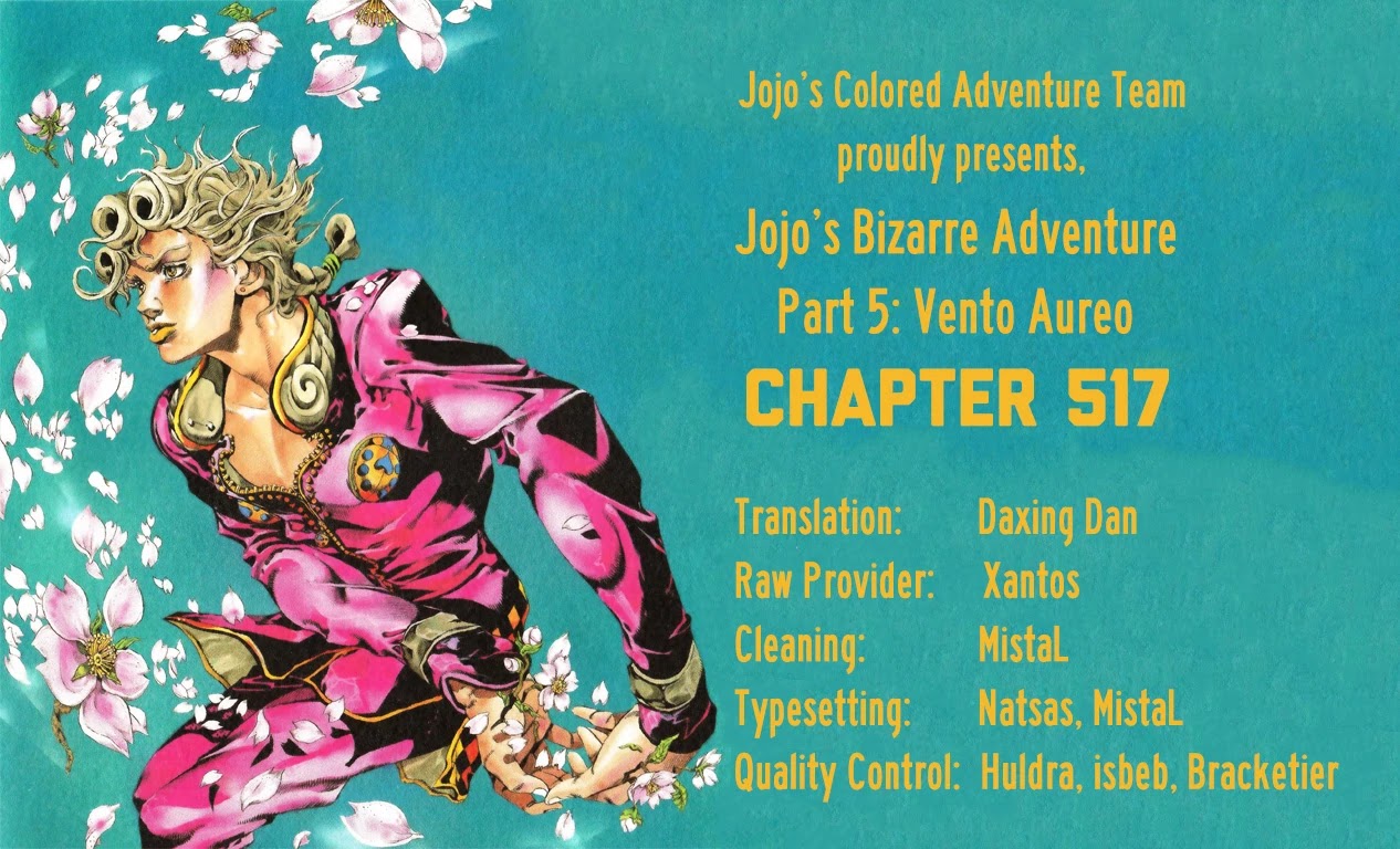 JoJo's Bizarre Adventure Part 5 - Vento Aureo (Official Colored) chapter 78 page 22