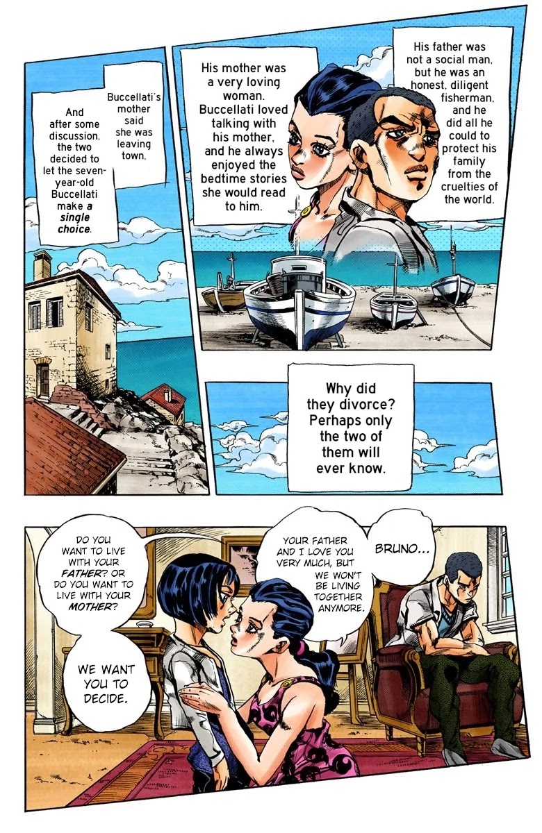 JoJo's Bizarre Adventure Part 5 - Vento Aureo (Official Colored) chapter 78 page 3