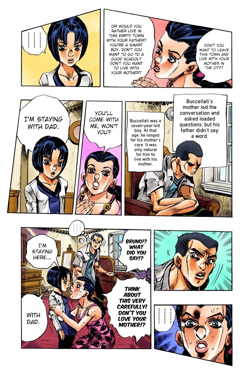 JoJo's Bizarre Adventure Part 5 - Vento Aureo (Official Colored) chapter 78 page 4