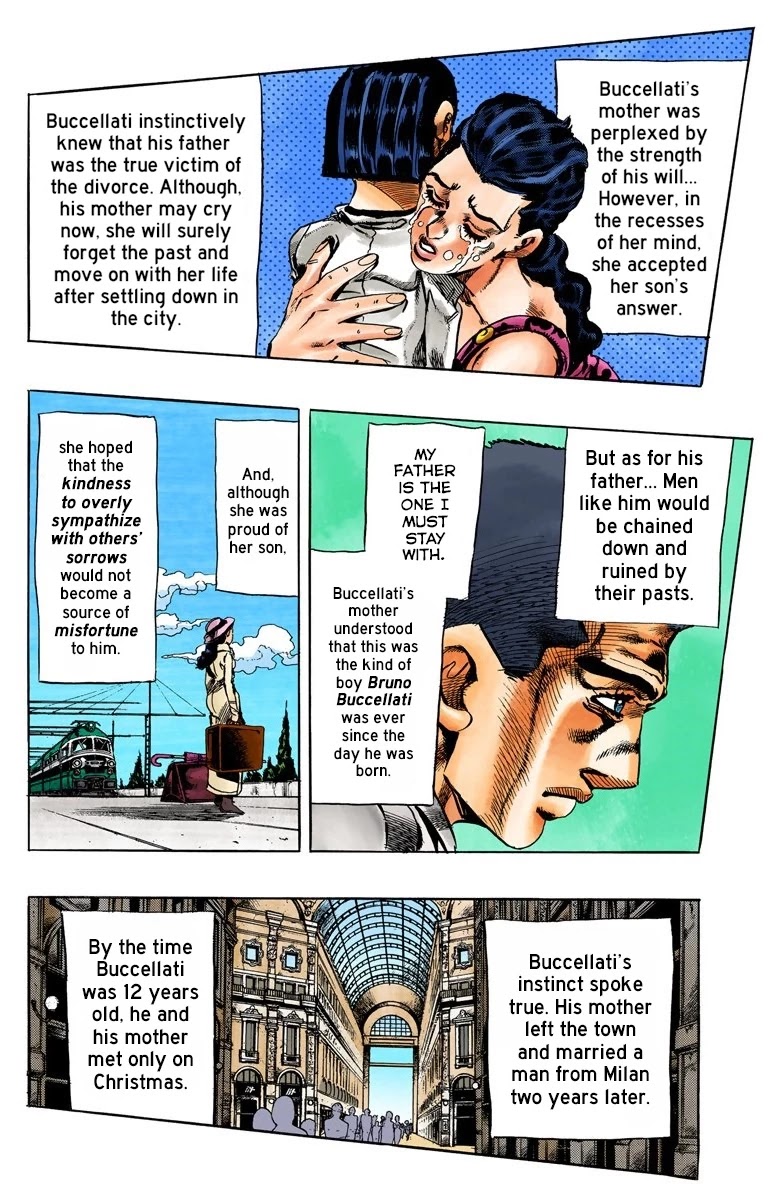 JoJo's Bizarre Adventure Part 5 - Vento Aureo (Official Colored) chapter 78 page 5