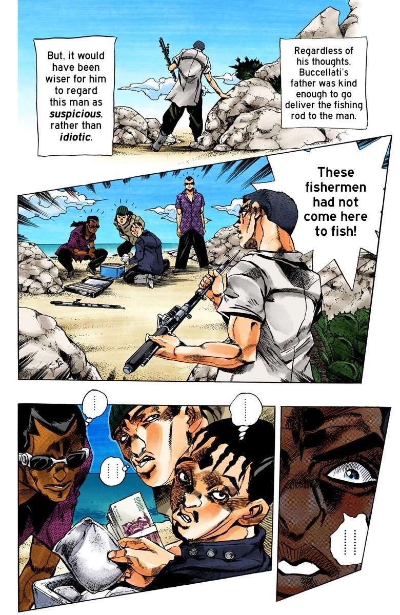 JoJo's Bizarre Adventure Part 5 - Vento Aureo (Official Colored) chapter 78 page 7