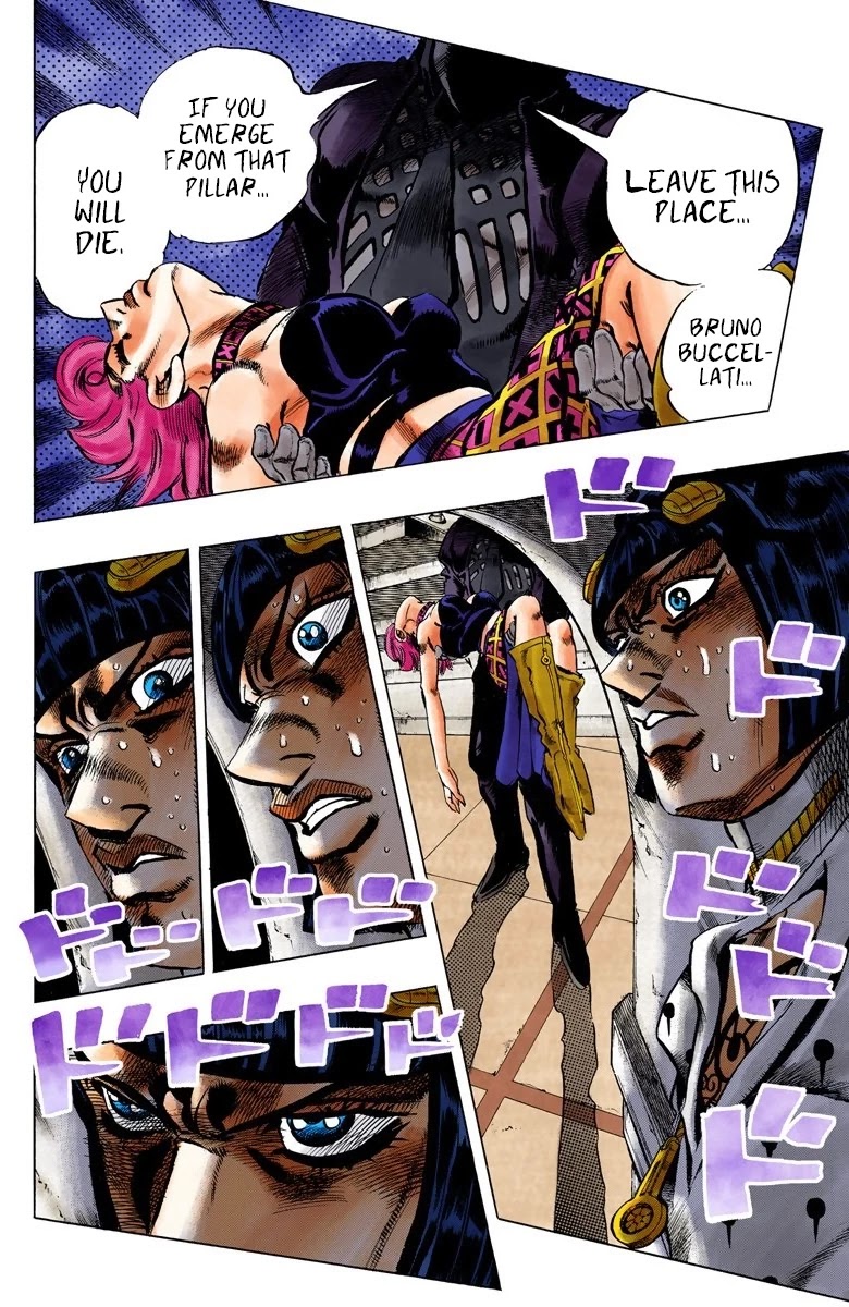 JoJo's Bizarre Adventure Part 5 - Vento Aureo (Official Colored) chapter 79 page 11