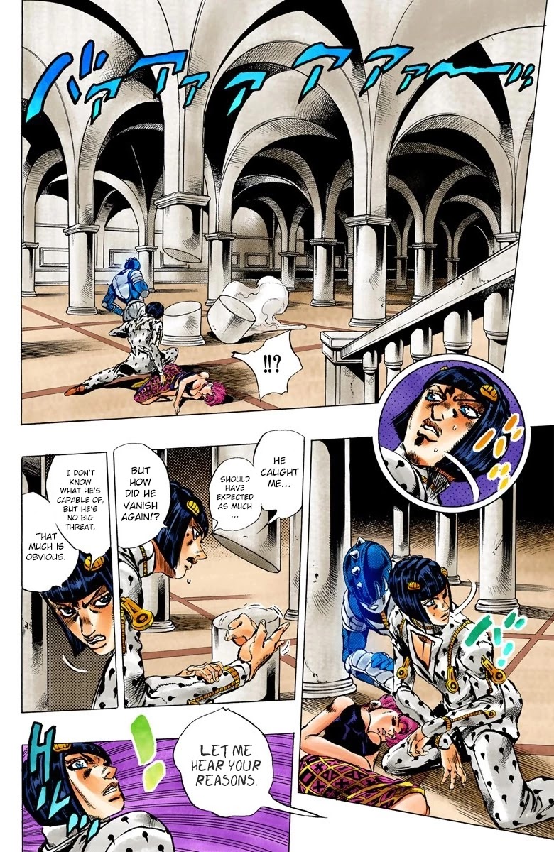 JoJo's Bizarre Adventure Part 5 - Vento Aureo (Official Colored) chapter 79 page 14