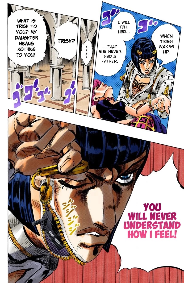 JoJo's Bizarre Adventure Part 5 - Vento Aureo (Official Colored) chapter 79 page 16