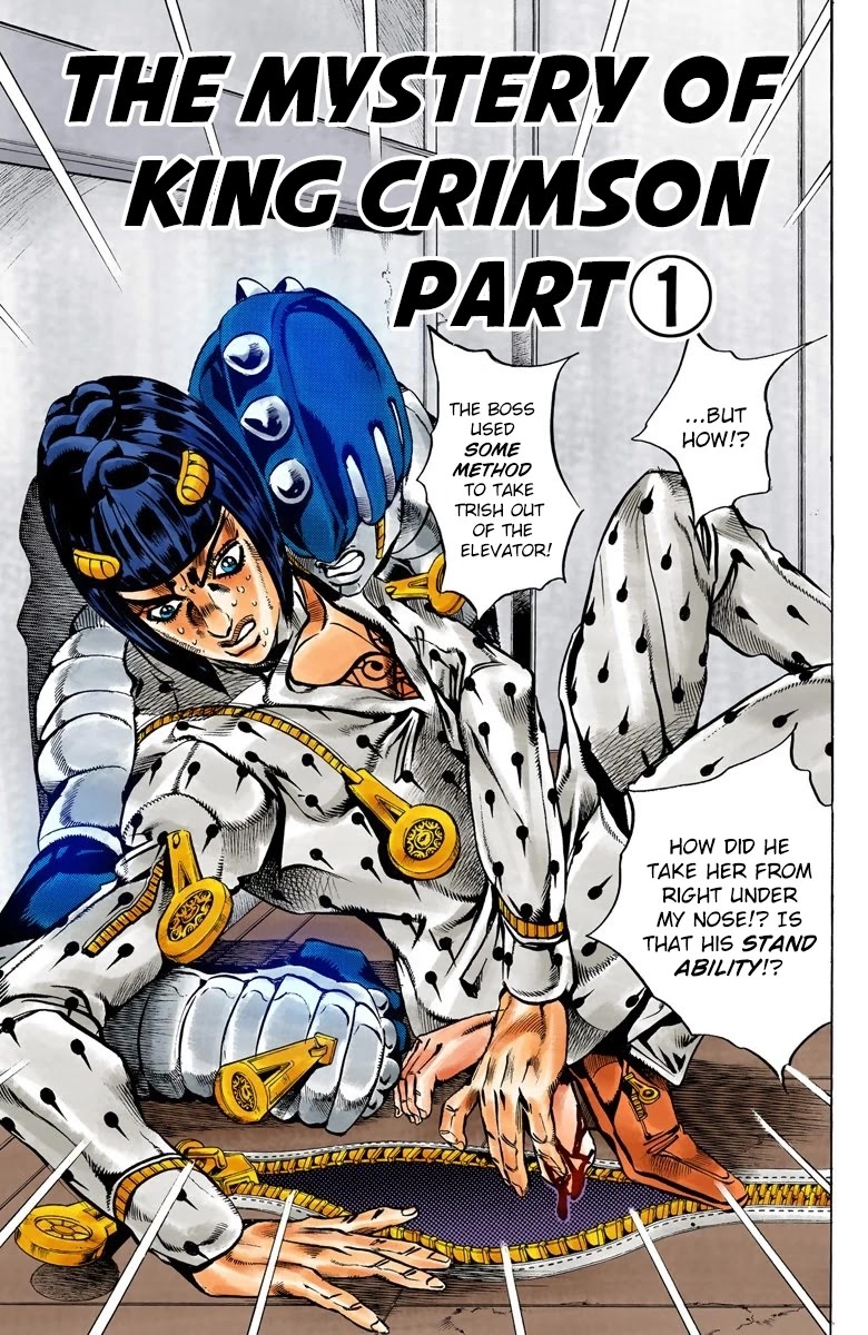 JoJo's Bizarre Adventure Part 5 - Vento Aureo (Official Colored) chapter 79 page 3