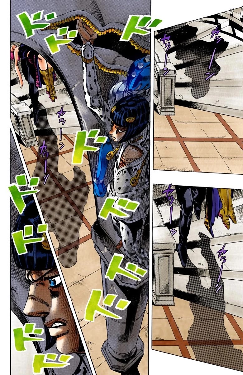 JoJo's Bizarre Adventure Part 5 - Vento Aureo (Official Colored) chapter 79 page 9