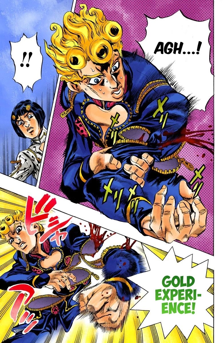 JoJo's Bizarre Adventure Part 5 - Vento Aureo (Official Colored) chapter 8 page 11