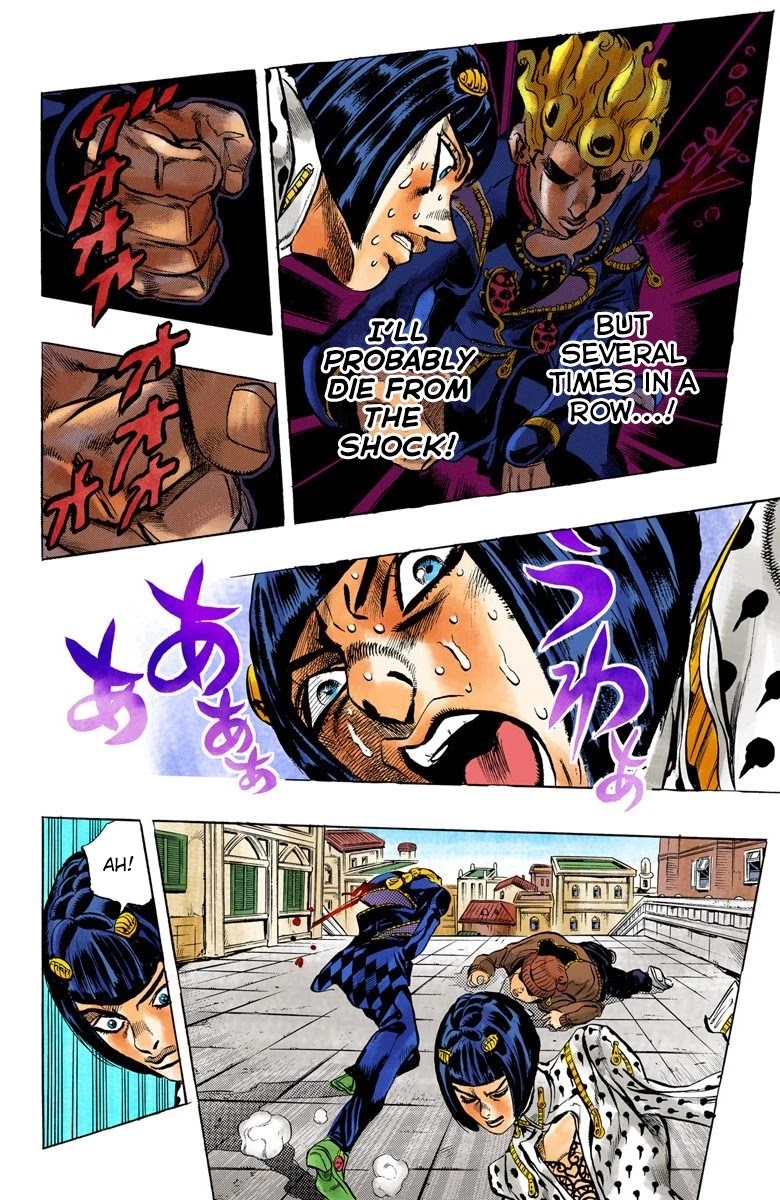 JoJo's Bizarre Adventure Part 5 - Vento Aureo (Official Colored) chapter 8 page 14