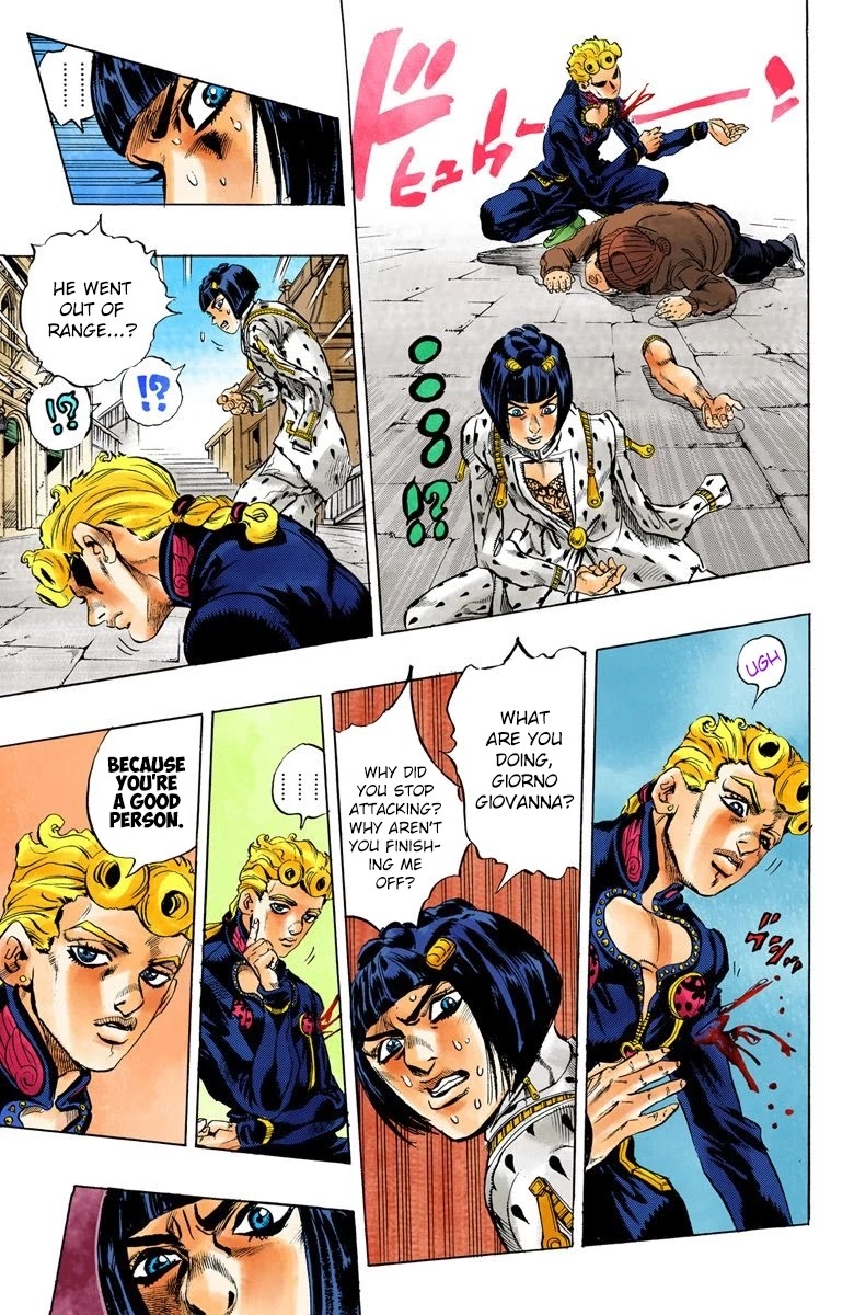 JoJo's Bizarre Adventure Part 5 - Vento Aureo (Official Colored) chapter 8 page 15