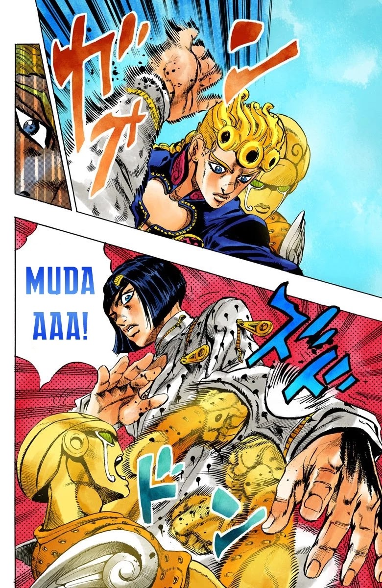 JoJo's Bizarre Adventure Part 5 - Vento Aureo (Official Colored) chapter 8 page 6