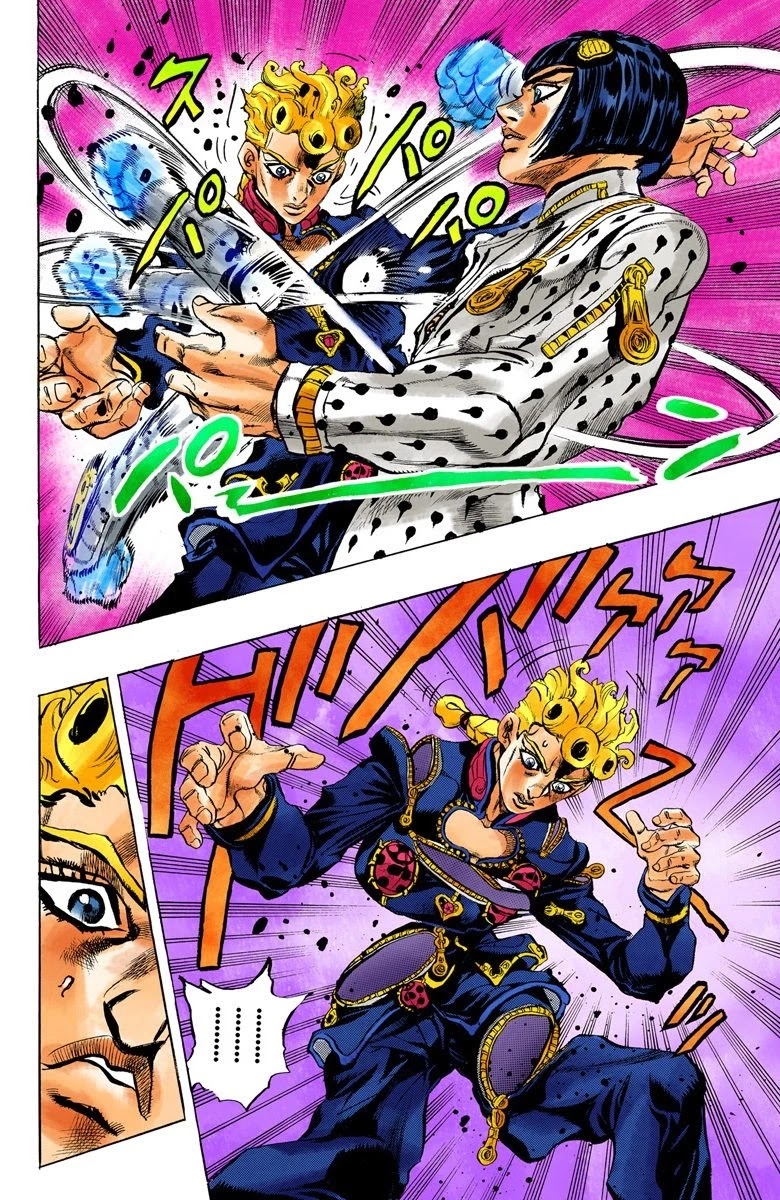 JoJo's Bizarre Adventure Part 5 - Vento Aureo (Official Colored) chapter 8 page 8