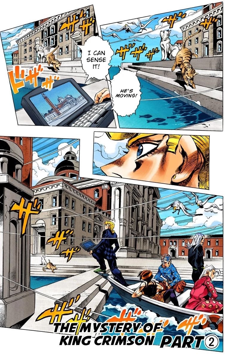 JoJo's Bizarre Adventure Part 5 - Vento Aureo (Official Colored) chapter 80 page 2