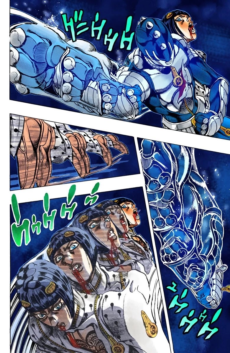 JoJo's Bizarre Adventure Part 5 - Vento Aureo (Official Colored) chapter 81 page 10