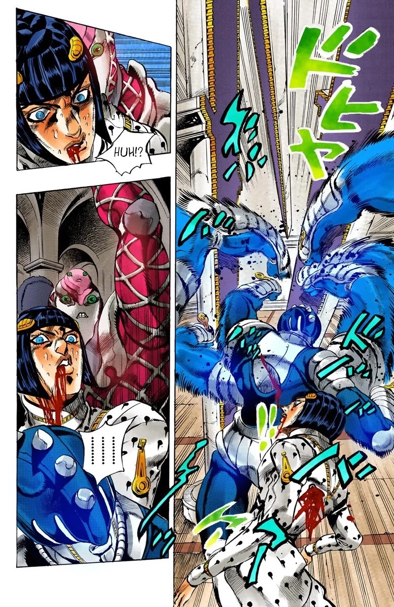 JoJo's Bizarre Adventure Part 5 - Vento Aureo (Official Colored) chapter 81 page 14