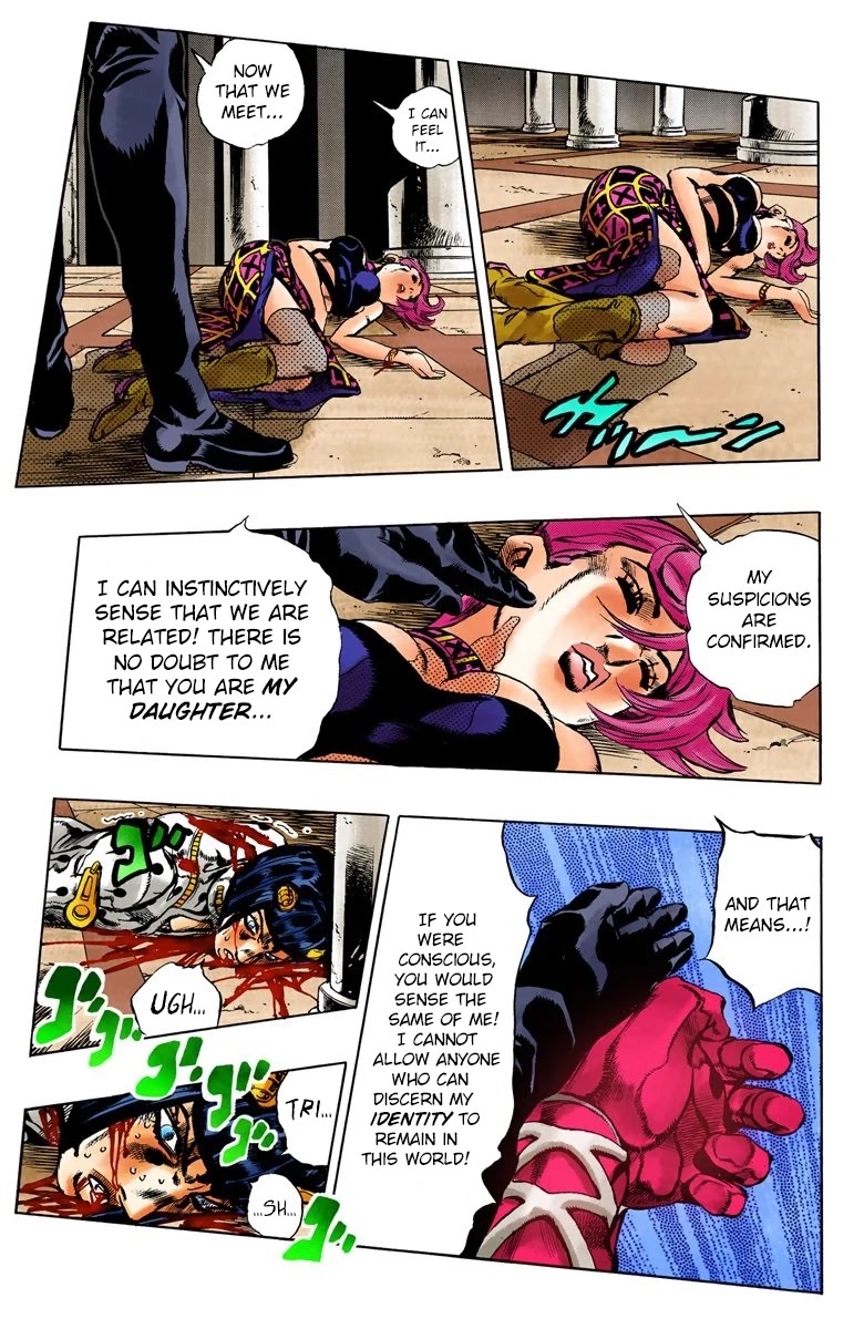 JoJo's Bizarre Adventure Part 5 - Vento Aureo (Official Colored) chapter 81 page 17