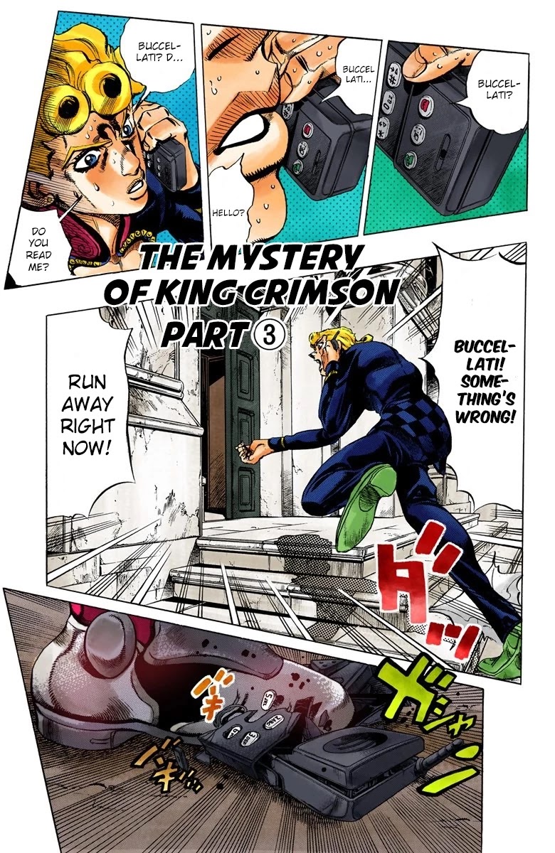 JoJo's Bizarre Adventure Part 5 - Vento Aureo (Official Colored) chapter 81 page 2