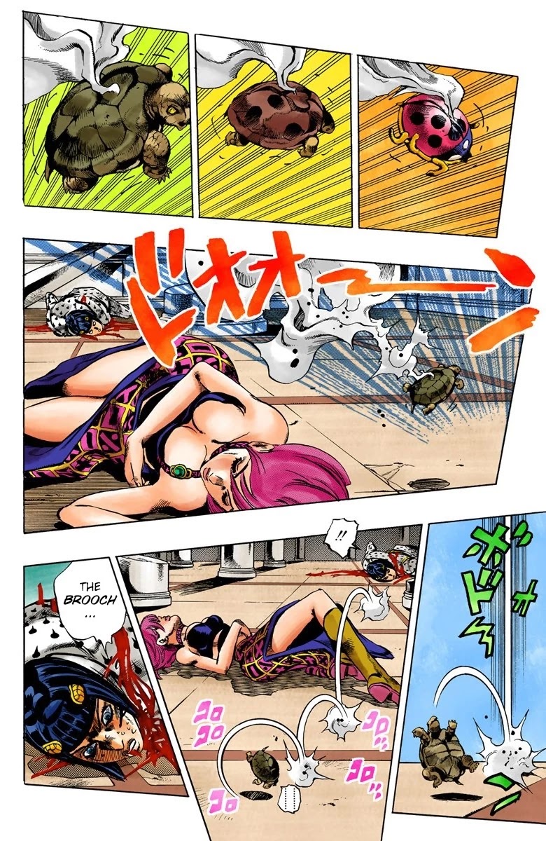 JoJo's Bizarre Adventure Part 5 - Vento Aureo (Official Colored) chapter 81 page 20