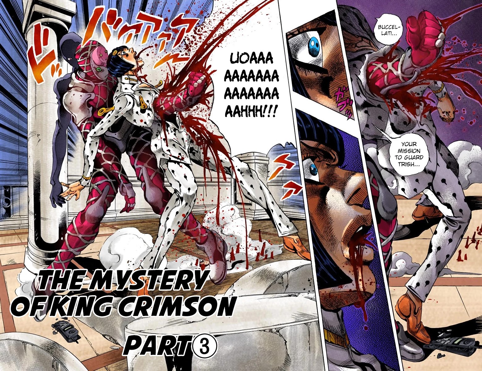 JoJo's Bizarre Adventure Part 5 - Vento Aureo (Official Colored) chapter 81 page 3