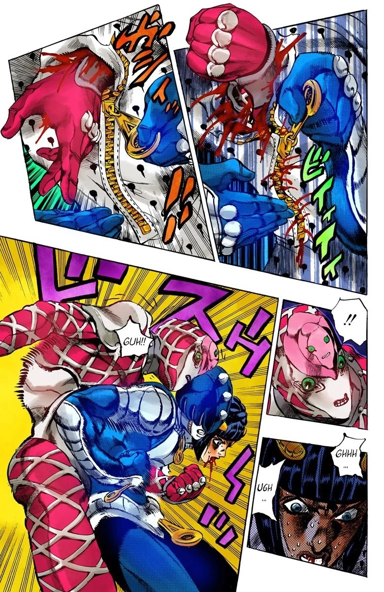 JoJo's Bizarre Adventure Part 5 - Vento Aureo (Official Colored) chapter 81 page 5