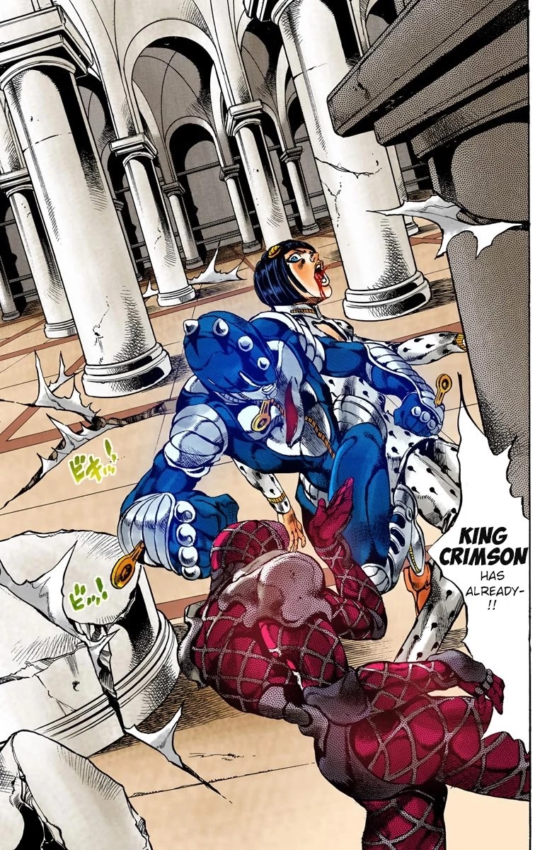 JoJo's Bizarre Adventure Part 5 - Vento Aureo (Official Colored) chapter 81 page 7