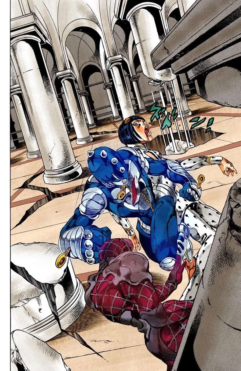 JoJo's Bizarre Adventure Part 5 - Vento Aureo (Official Colored) chapter 81 page 8